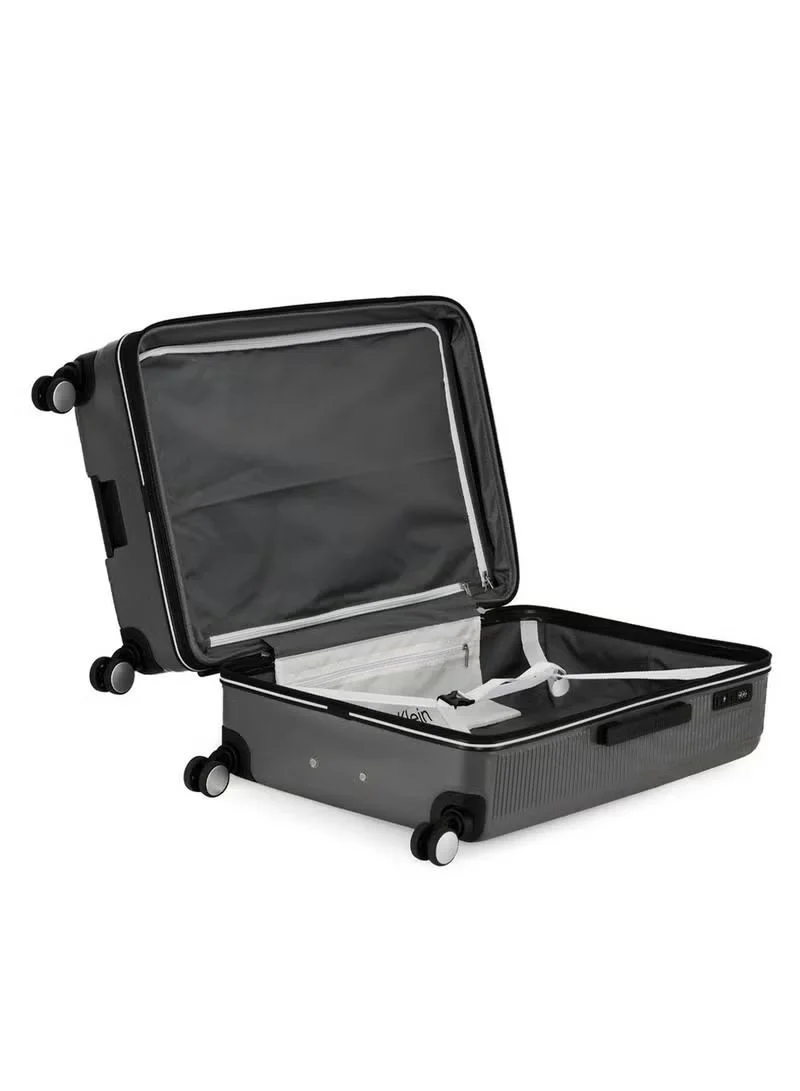 CALVIN KLEIN  Calvin Klein Fly Control 3-Piece Hardside Luggage Set on Wheels for Unisex | Ultra Lightweight ABS with Spinner Wheels 4 Color Granite Grey  | Best Price UAE